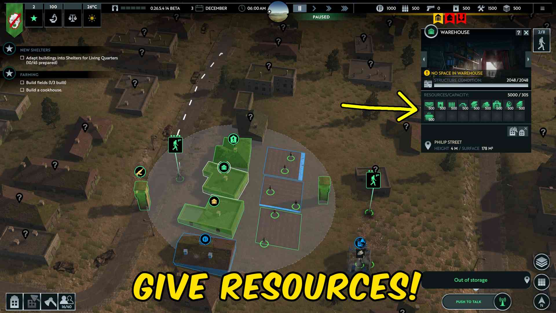 Infection Free Zone — Stockpile Manager (screenshot 2)